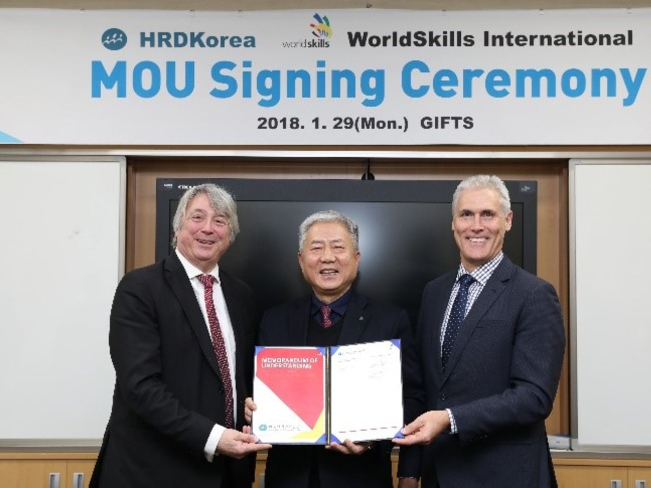 Worldskills国际能力建设中心的韩国矛头技能开发